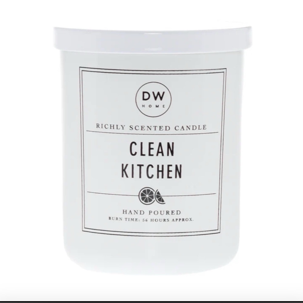 NWOT- DW Home Hand poured Clean Kitchen Scented Candle - Picture 3 of 5